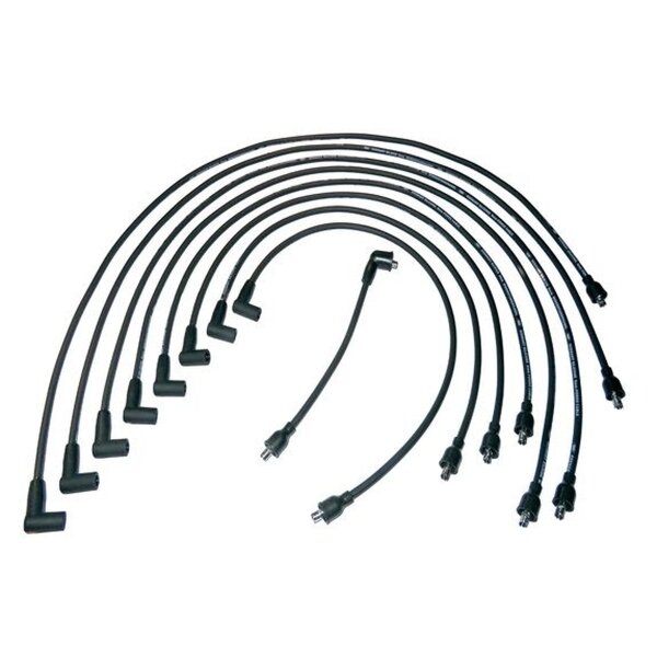 Ignition Cable Set Resistance ignition cable Ø 8 mm BBT for CHEVROLET