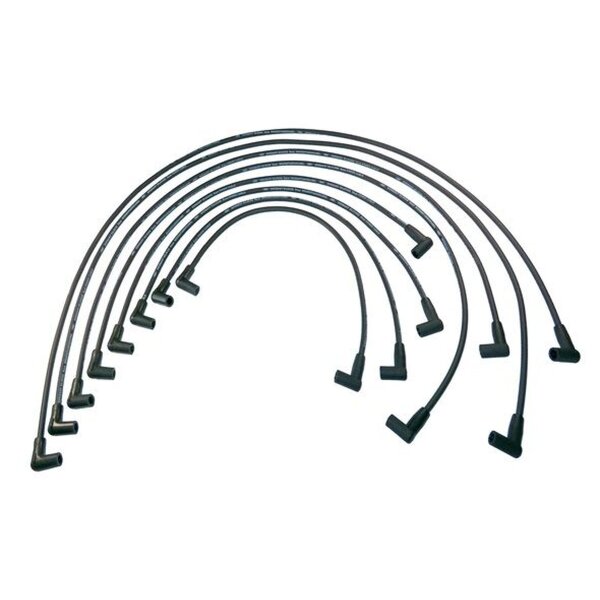 Zündleitungssatz Widerstandszündleitung Kabel Ø 8 mm BBT für CHEVROLET CORVETTE