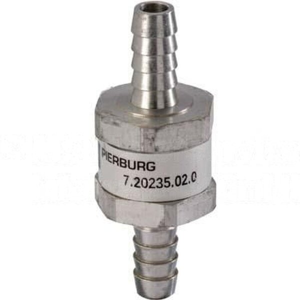 Ventil Kraftstoffpumpe Ø 8 mm 0,15 bar 2-Anschlüsse PIERBURG für u.a. VW GOLF