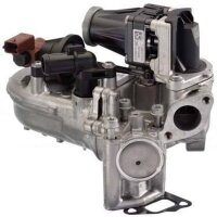 Exhaust Gas circulation Cooler 12 V with Seal alu...