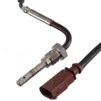 Exhaust gas temperature sensor before particulate filter...