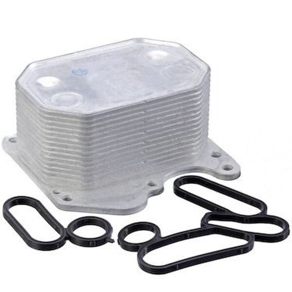 Oil Cooler 14 ribs 120 x 80 mm PIERBURG suitable for FORD TRANSIT and others