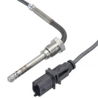 Exhaust gas temperature sensor before particulate filter...