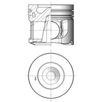 Piston 47 mm Kompression 47 KOLBENSCHMIDT for e.g. LAND ROVER Range Rover Evoque