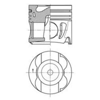 Piston 83mm KOLBENSCHMIDT for JEEP COMPASS