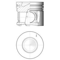 Kolben 47 mm Kompression 47 KOLBENSCHMIDT für u.a. BMW 5er