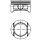 Piston trapezoidal connecting rod 73.4mm KOLBENSCHMIDT for OPEL CORSA D