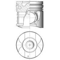 Kolben 62 mm Kompression 62 KOLBENSCHMIDT