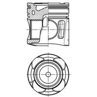 Kolben 76,8 mm Kompression 76,8 KOLBENSCHMIDT