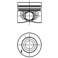 Kolben Trapezpleuel 81,01mm KOLBENSCHMIDT für AUDI A3