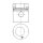 Piston 98mm KOLBENSCHMIDT for MERCEDES T2/LN1 box