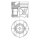 Piston 83mm KOLBENSCHMIDT for JEEP COMPASS