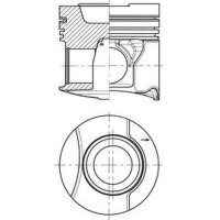 Kolben 80,7 mm Kompression 80,7 KOLBENSCHMIDT