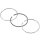 Piston Ring Kit 73.5 mm 73.5 KOLBENSCHMIDT for e.g. FORD Fiesta VII