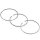 Piston Ring Kit 100500050 83.5 mm KOLBENSCHMIDT for AUDI Q7 and others