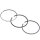 Piston Ring Kit 75.6 mm 75.6 KOLBENSCHMIDT for e.g. PEUGEOT 2008 I