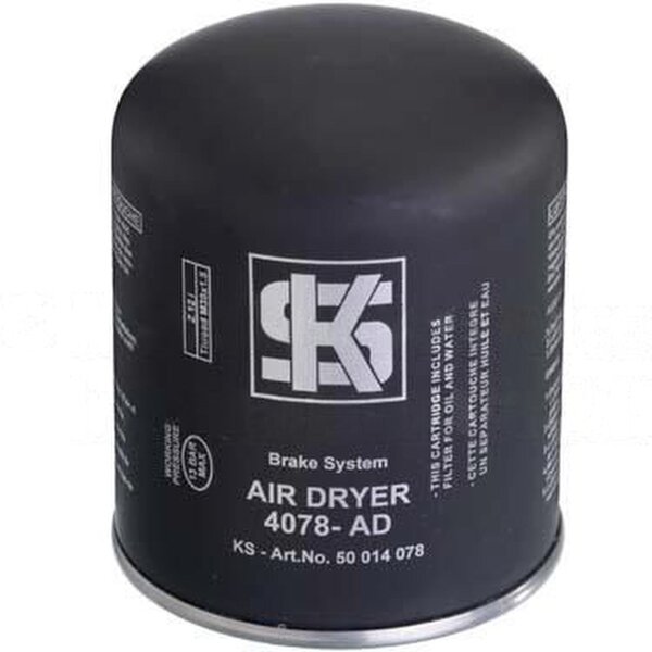 Air dryer cartridge with coalescence filter Ø 140 mm KOLBENSCHMIDT for e.g. MAN