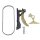 Timing Chain Kit 138 Kettenglieder 138 KOLBENSCHMIDT for e.g. BMW 1er