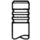 Inlet valve 6mm chrome-silicon steel TRW for MERCEDES C-CLASS