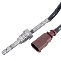 Exhaust gas temperature sensor before soot particle filter 460mm PIERBURG for AUDI A4 B8