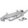 Cooler, exhaust gas recirculation PIERBURG for e.g. AUDI A4
