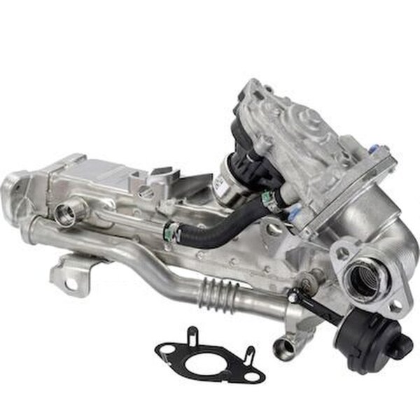 Exhaust Gas Recirculation Cooler 12 V with Seal PIERBURG for BMW 1 Series