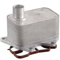 Oil Cooler, engine oil PIERBURG for e.g. AUDI A4