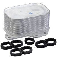 Oil Cooler, engine oil PIERBURG for e.g. AUDI A3 Limousine