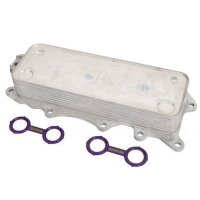 Oil Cooler 6 ribs 220 x 77 mm PIERBURG for MERCEDES-BENZ...