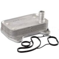 Oil Cooler 6 fins 142 x 80 mm PIERBURG for MERCEDES-BENZ...