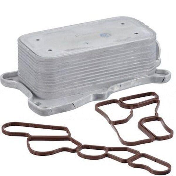 Oil Cooler 12 ribs 140 x 73 mm PIERBURG for MERCEDES-BENZ C-CLASS and others