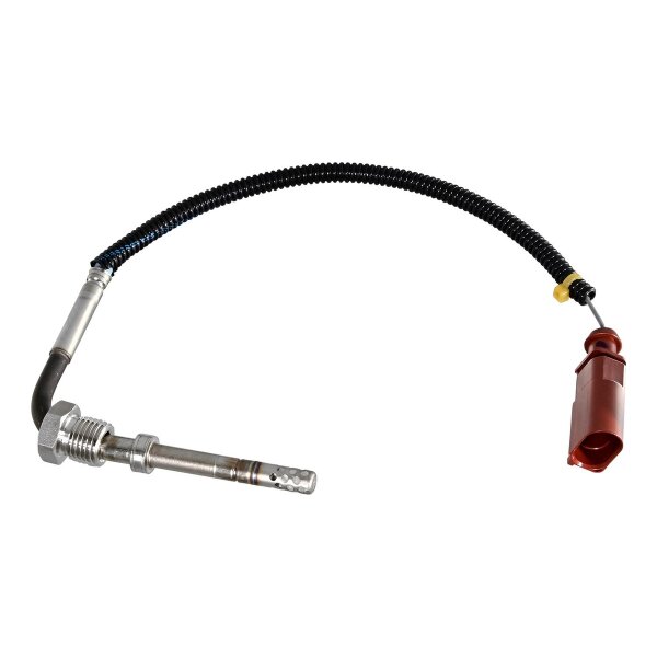 Sensor Exhaust Gas Temperature screwed 2-pin 219 mm cable HELLA for e.g. AUDI A6