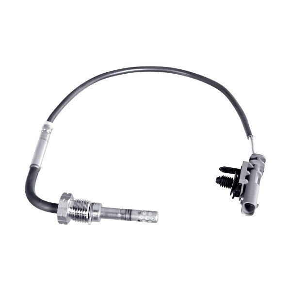 Sensor Exhaust Gas Temp screwed 2-pin 240 mm cable HELLA for e.g. VOLVO S60