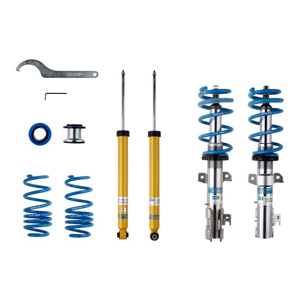 Suspension kit springs dampers gas pressure BILSTEIN B14 PSS for FORD FIESTA VII