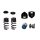Suspension Kit, springs/shock absorbers Gas Pressure BILSTEIN for e.g. MERCEDES-BENZ E-Klasse Coupe