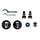 Suspension Kit, springs/shock absorbers Gas Pressure BILSTEIN for e.g. BMW 1er
