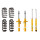 Suspension Kit Springs/Shock Absorbers Gas Pressure BILSTEIN for AUDI A3
