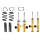 Fahrwerkssatz Federn/Dämpfer Gasdruck BILSTEIN passend für u.a. BMW 1er