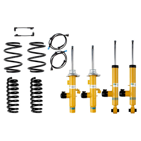 Suspension Kit Springs/Shock Absorbers Gas Pressure BILSTEIN for BMW 4
