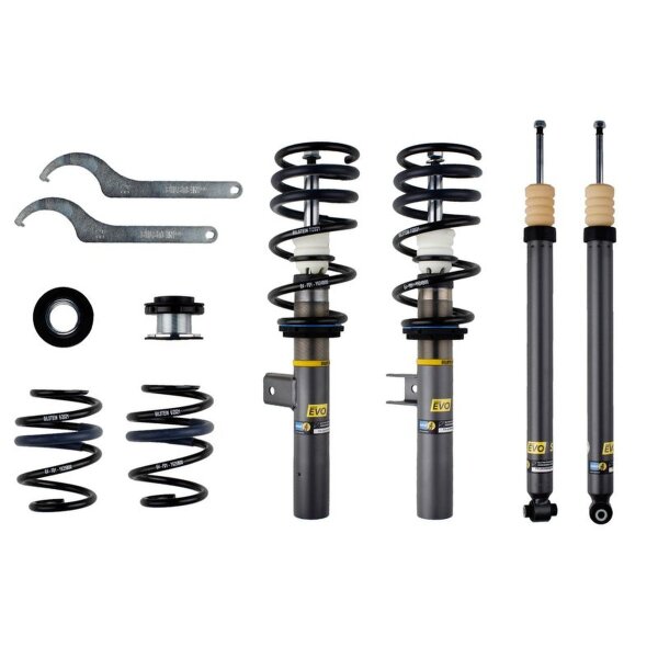 Suspension kit springs dampers gas pressure BILSTEIN EVO R for e.g. ALPINA B3