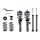 Suspension Kit, springs/shock absorbers Gas Pressure BILSTEIN for e.g. AUDI Q2