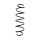 Suspension spring for car front axle BILSTEIN B3 for e.g. FIAT STILO
