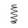 Suspension spring for car front axle BILSTEIN B3 for e.g. MAZDA CX-5