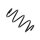 Suspension Spring Front Axle BILSTEIN for e.g. AUDI A3 Limousine