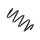 Suspension Spring Front Axle BILSTEIN for e.g. AUDI A3 Cabriolet