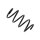 Suspension Spring Front Axle BILSTEIN for e.g. AUDI A3 Limousine