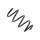 Suspension Spring Front Axle BILSTEIN for e.g. AUDI A3 Cabriolet
