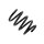 Suspension Spring Front Axle BILSTEIN for e.g. AUDI A3