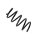 Suspension Spring Front Axle BILSTEIN for e.g. VW Passat Variant