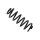 Suspension Spring Rear Axle BILSTEIN for AUDI Q3